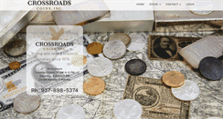 Desktop Screenshot of crossroadscoins.net